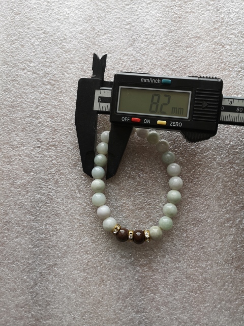 古玩玉器天然翡翠珠手串拍賣，當前價格150元