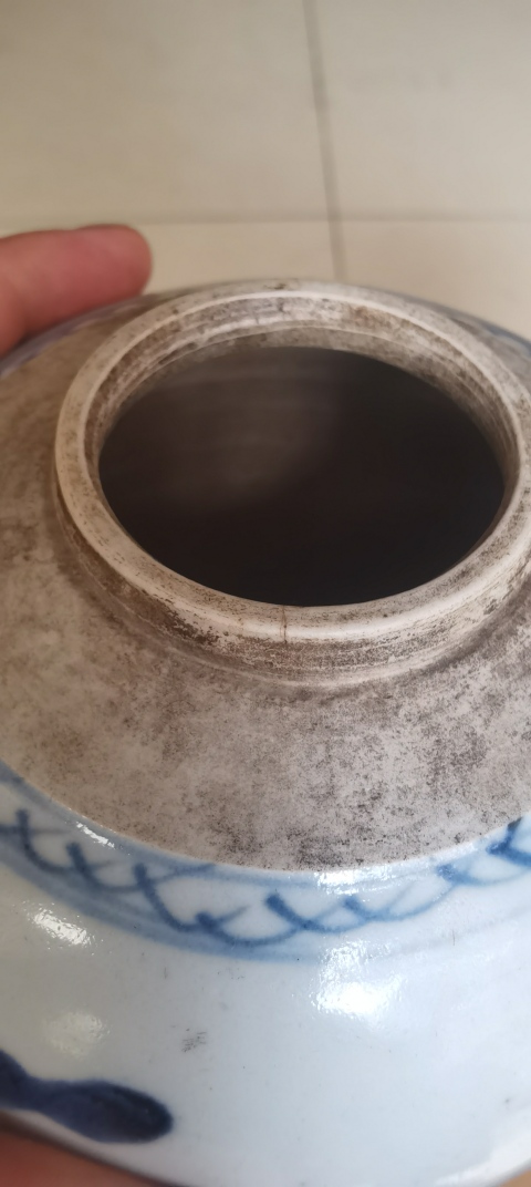 古玩陶瓷中期博古圖青花罐拍賣(mài)，當(dāng)前價(jià)格3800元