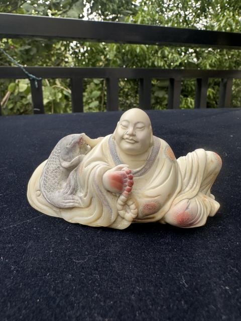 古玩雜項壽山石雕羅漢擺件（特價精品）拍賣，當前價格599元