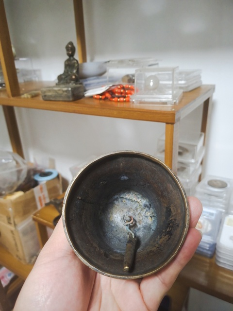 古玩雜項清密宗法鈴拍賣，當前價格1500元