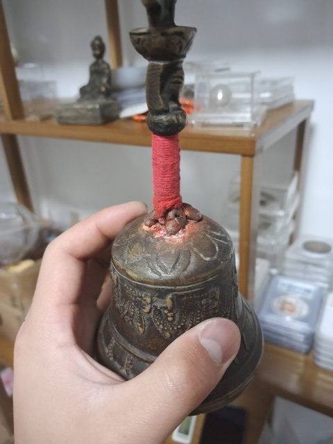 古玩雜項清密宗法鈴拍賣，當前價格1500元