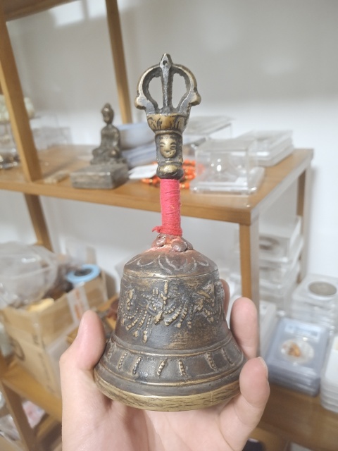 古玩雜項清密宗法鈴拍賣，當前價格1500元