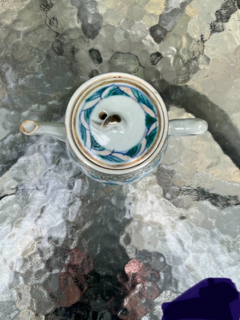古玩陶瓷斗彩玲瓏瓷執壺拍賣,當前價格2988元