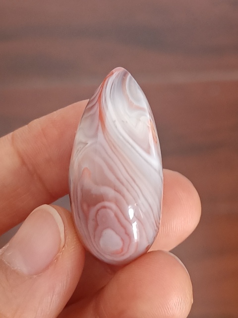 古玩雜項天然纏絲瑪瑙掛墜260拍賣，當前價格260元