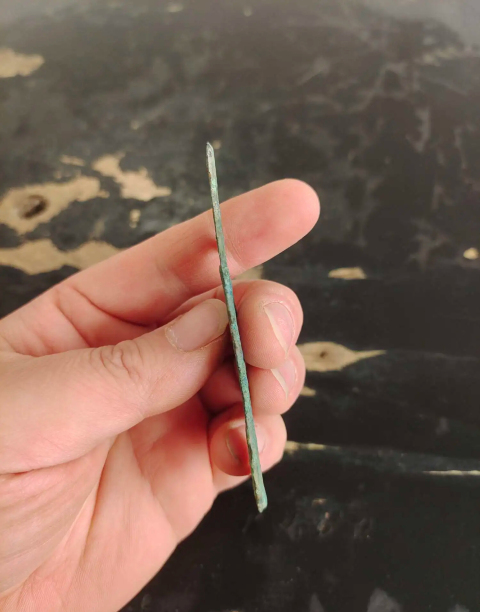 古玩錢幣先秦魚幣拍賣,當前價格1588元