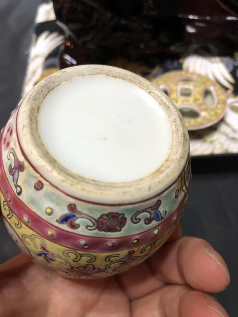 古玩陶瓷繡敦兒-鼓釘罐【一對兒】拍賣,當(dāng)前價(jià)格336元