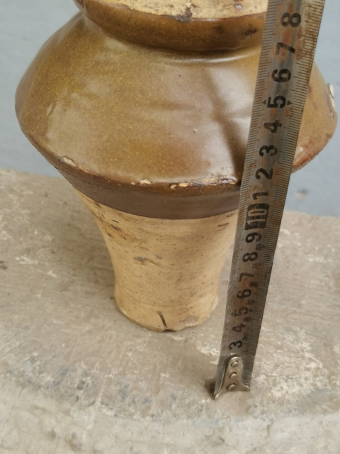 古玩陶瓷磁州窯茶葉末釉敞口小梅瓶拍賣,當前價格1999元