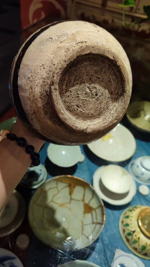 古玩陶瓷元代磁州窯玉壺春瓶拍賣,當前價格9890元