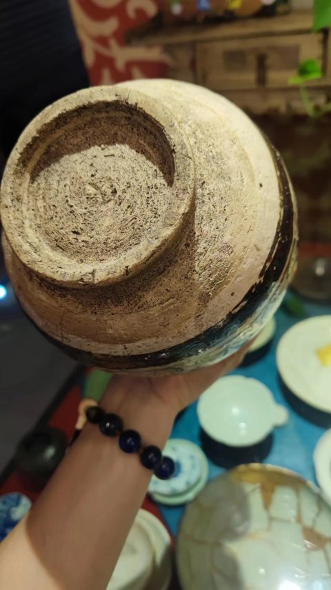 古玩陶瓷元代磁州窯玉壺春瓶拍賣,當前價格9890元