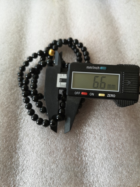 古玩玉器天然翡翠(墨翠)項鏈拍賣,當前價格450元