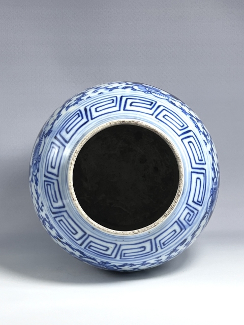 古玩陶瓷清中晚期將軍罐拍賣，當前價格2999元