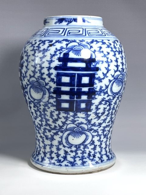 古玩陶瓷清中晚期將軍罐拍賣，當前價格2999元