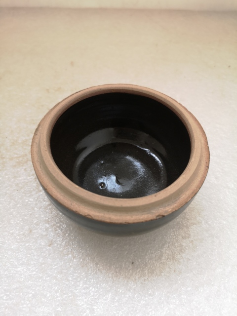 古玩陶瓷黑釉蓋缸拍賣，當前價格398元