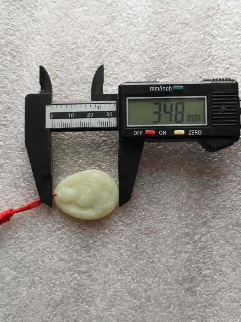 古玩玉器韓料雕觀音掛件拍賣，當前價格220元