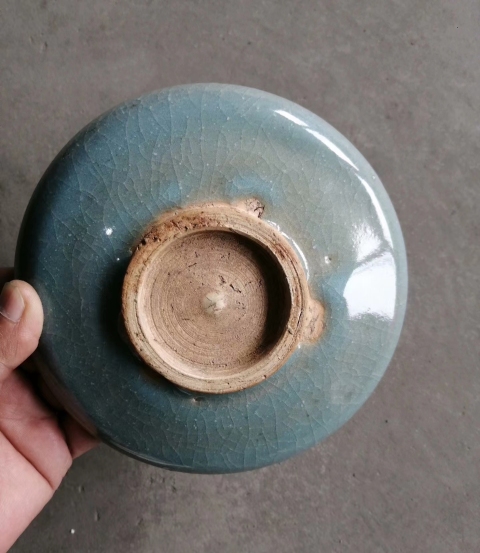 古玩陶瓷鈞盤拍賣,當前價格18000元