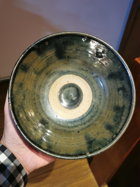 古玩陶瓷元代·黑釉窯變碗拍賣,當前價格666元