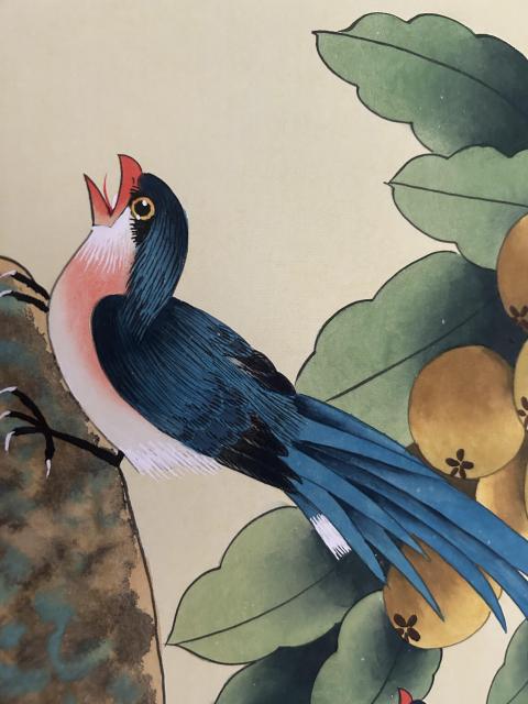 古玩字畫李紫妍《工筆花鳥》拍賣,當前價格458元