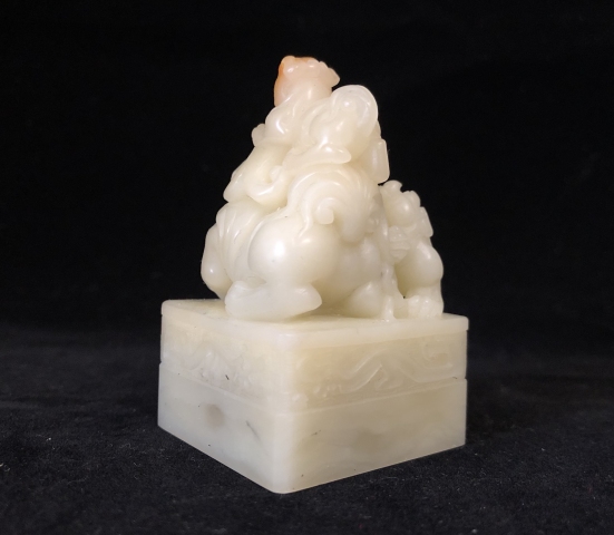 寿山・芙蓉石　印材　2.1×2.2×9.2 b4db4009ccb1498db72172a13ce0ed