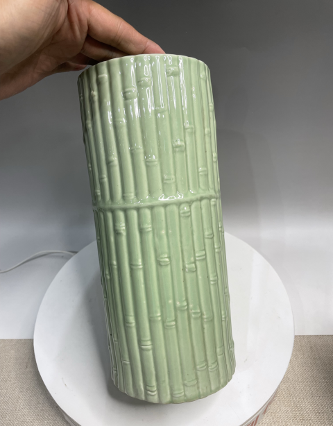 古玩陶瓷竹節帽筒拍賣,當前價格6000元