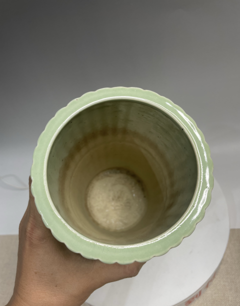古玩陶瓷竹節帽筒拍賣,當前價格6000元