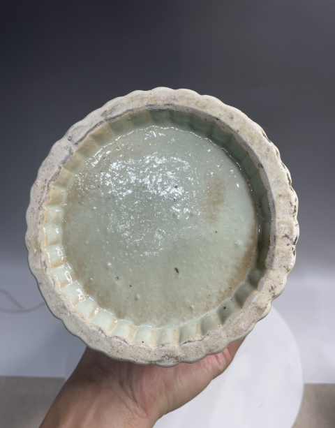 古玩陶瓷竹節帽筒拍賣,當前價格6000元