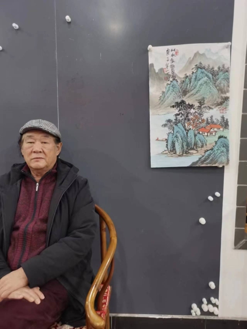 古玩字畫姜國華老師真跡山水作繁華拍賣，當前價格3798元