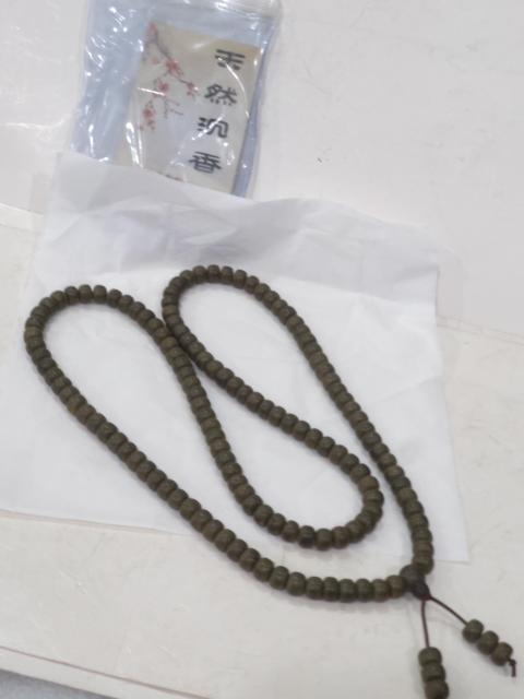 古玩雜項沉香木佛珠串拍賣，當前價格488元