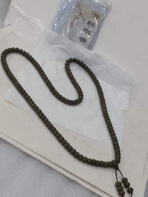 古玩雜項沉香木佛珠串拍賣，當前價格488元