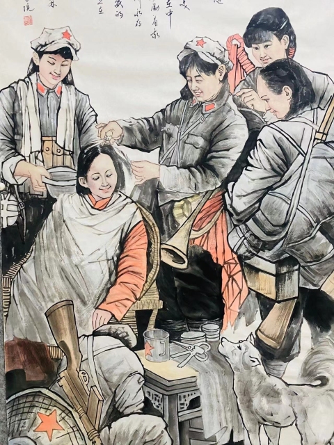 古玩字畫書畫藝術協會副主席鐘淞元收藏級精品拍賣,當前價格1399元