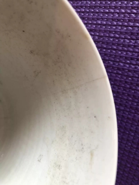 古玩陶瓷少見的超大號清乾隆青花廣彩描金人物故事紋馬克杯拍賣，當前價格2920元