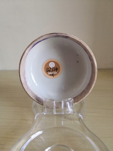 古玩陶瓷粉彩柳樹黃鶯粉盒拍賣，當前價格600元