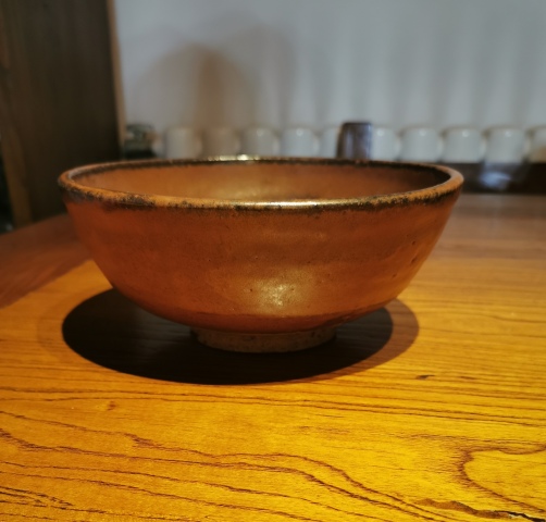 古玩陶瓷明代?紫金釉大碗拍賣,當前價格1200元