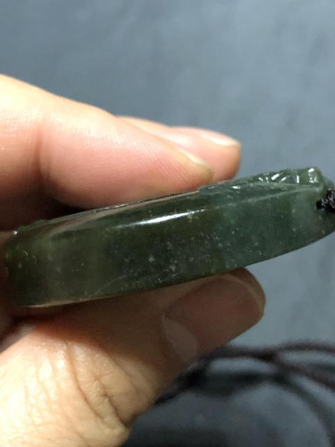 古玩玉器和田玉觀音牌【送證書】拍賣,當前價格88元