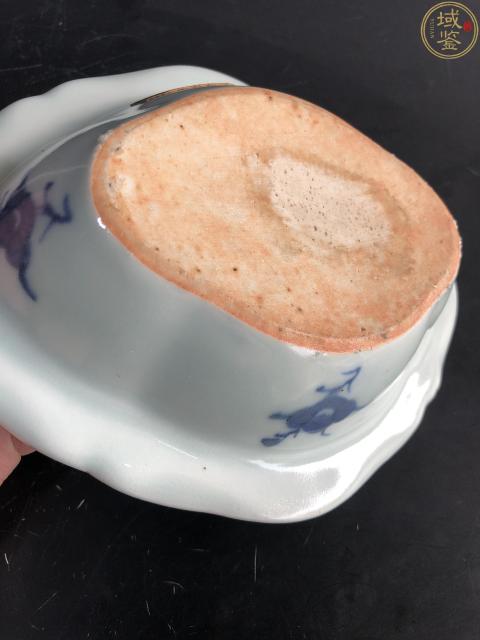 古玩陶瓷【實物鑒真】樓臺亭閣山水紋青花蓋盤拍賣,當前價格1999元