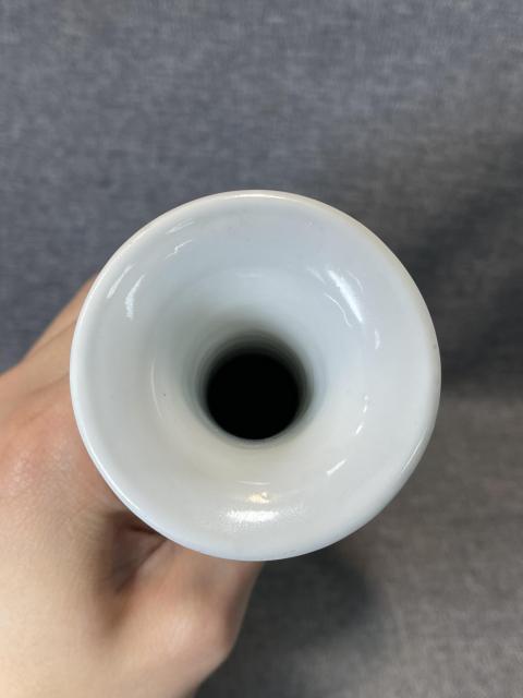 古玩陶瓷魚化龍五彩長頸撇口瓶(已走保真)拍賣,當前價格5800元