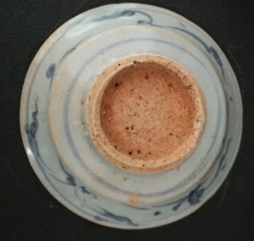 古玩陶瓷元.青花花卉紋折腰盤拍賣，當(dāng)前價(jià)格99999元