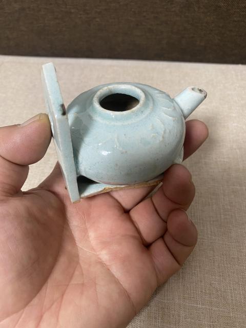 古玩陶瓷明代影青燈拍賣，當前價格3600元