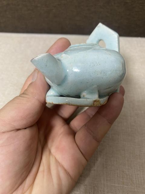 古玩陶瓷明代影青燈拍賣，當前價格3600元