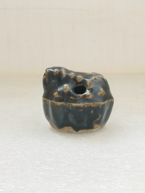 古玩陶瓷黑釉文房拍賣,當前價格480元