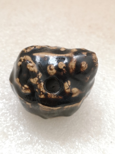 古玩陶瓷黑釉文房拍賣,當前價格480元