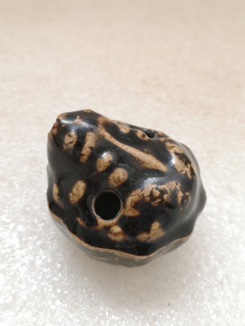 古玩陶瓷黑釉文房拍賣,當前價格480元
