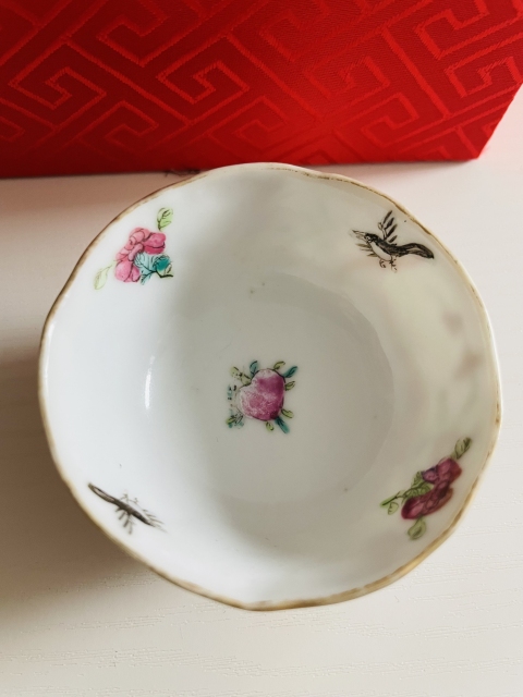 古玩陶瓷【優品】清同治·粉彩四季花卉紋杯拍賣,當前價格5000元