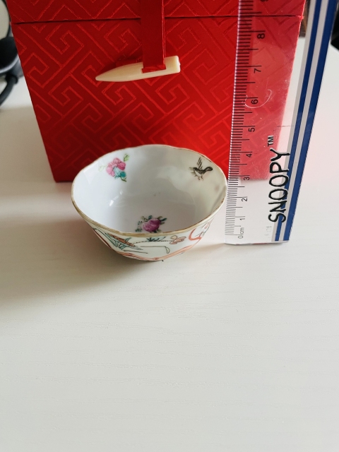 古玩陶瓷【優品】清同治·粉彩四季花卉紋杯拍賣,當前價格5000元