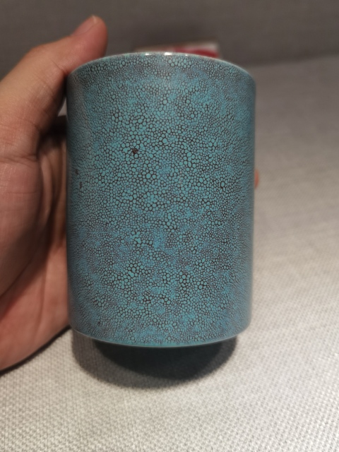 爐鈞釉筆筒拍賣，當前價格6000元