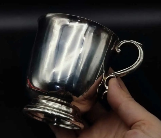 古玩雜項1934年英國925銀大馬克杯拍賣，當(dāng)前價格2680元