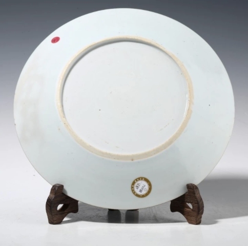 古玩陶瓷清康熙西廂記鶯鶯聽琴圖青花折沿盤拍賣，當前價格4888元