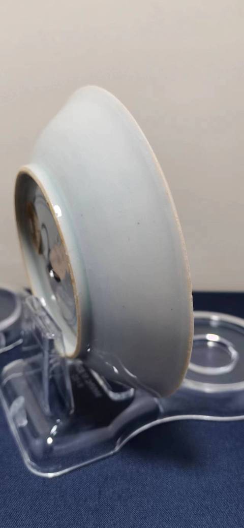 古玩陶瓷康熙青花盤拍賣,當前價格1800元