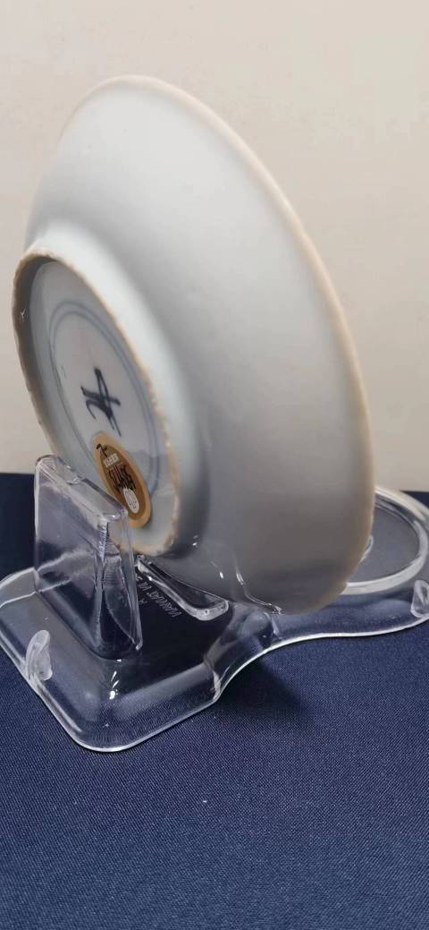 古玩陶瓷康熙青花盤拍賣,當前價格1800元