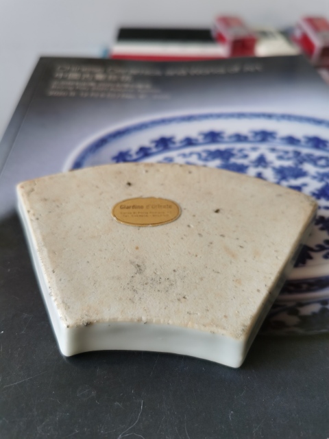 古玩陶瓷晚清民國淺絳彩花鳥攢盤拍賣,當前價格680元