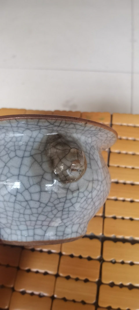 古玩陶瓷清哥釉琴爐拍賣,當前價格3000元